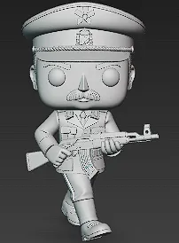 Figura Francisco Franco Funko Pop desfilando