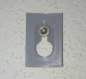 Flat-fit locking Picture Hanger