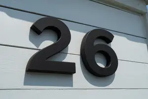 Floating House Numbers – Modular Character Set - Sergoe UI Black