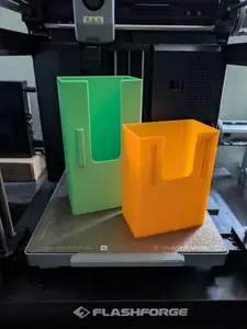 removable purge bin for Flashforge AD5X - tall version
