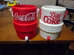 Mini Igloo Can Koozies - Coka Cola Themed