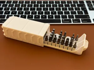 Strong Stackable Hex Bits Organiser