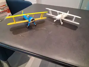 Biplane Boeing Stearman PT 17