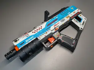 Easy Bolt Action + T-Pull Mod X-Shot Fury-X (simply slide over the picatinny rail)