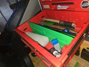 Milwaukee packout 2 drawer long divider, Split into Two Pieces