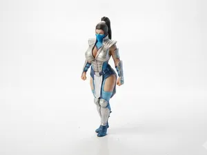 Busty Subzero Female Warrior Figurine 3D Printable