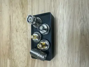 Gridfinity RF Coax Adapter Storage Bins for Amateur Radio - PL259, SO239, BNC