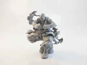 Lee Sin Martial Artist Figurine LOL Champions 3D Printable