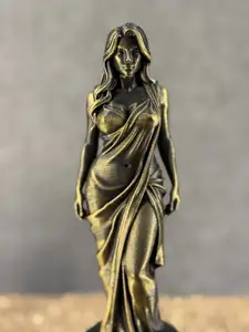 Ethereal Silk Goddess | Museum-Grade Art Deco Statue