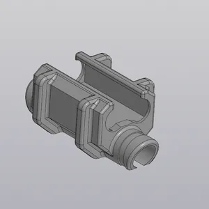XT-90 connector holder for 10 mm ARRMA spacers