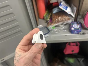 Safety Goggles Magnetic Storage Hook (with cavity for 15mm dia. magnet)