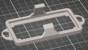 EZPass Toll Tag Holder w/Velcro Cutouts Stronger