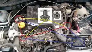 DACIA or RENAUT 2010 - for the Cover engine - is TPU mounts rubbers