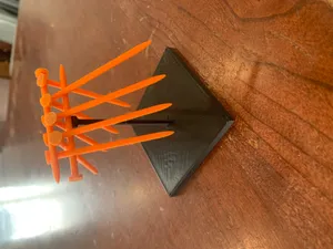 Balancing 10 Nails Puzzle
