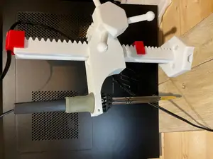 top cap cord holder and carriage stop clip for 1038915-fully-3d-printed-heat-set-press