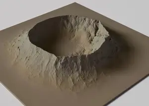 Volcano Crater - Shelf Decor - Prop