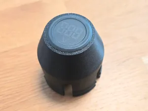 Cover for Ø51 mm capacitor with ZX-30 volt meter.