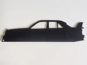 Mercedes Benz w201 Low Poly Standing