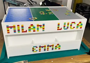 Colorful Letters and Numbery in LEGO Design with MMU