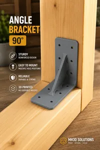 90° Angle Bracket for Wood & DIY Projects | Strong Corner Support