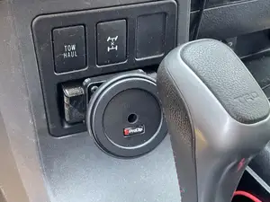 ProClip base for phone holder in Toyta Sequoia niche behind shifter