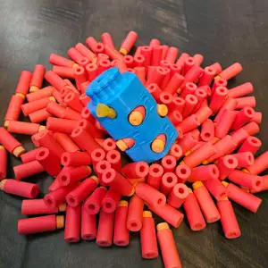 Elastic Nerf Half Dart Grenade
