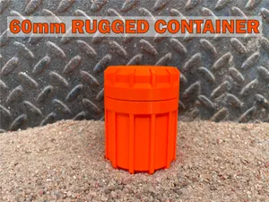 Rugged Container with Lid & Gasket