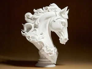 Elegant Horse Sculpture