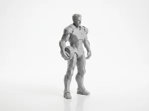 Iron Man Figurine Marvel Superhero 3D Printable