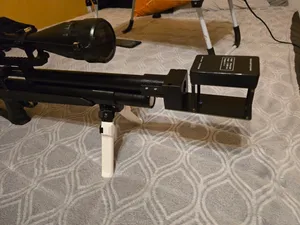 Mounting the chronograph vikka on the barrel Snowpeak P35 Artemis p15