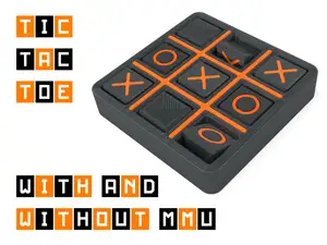 Tic Tac Toe - Pocketable and All-in-One.