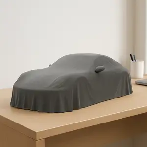 Mini Covered Car Decor – Porsche 911 Inspired Desk Figurine
