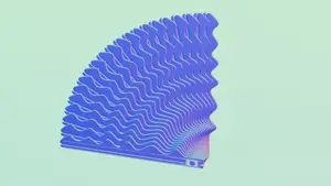 Hand Fan - Print in place