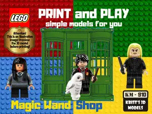 lego magic wand shop