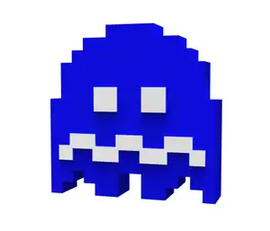 Pac-Man Vulnerable Ghost Ornament