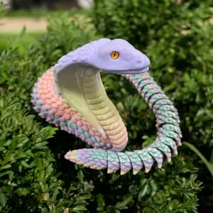 Articulated Cobra Snake - 6mm glass eye compatible