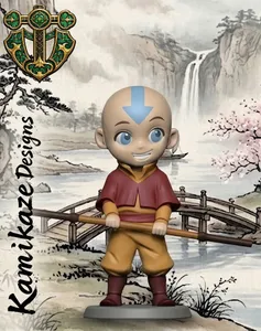 Aang Inspired Chibi