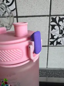 Flip-Top Water Bottle Replacement Latch Clip | STL + CAD (F3D)