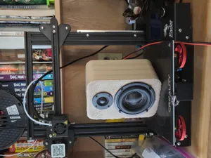 NWBI/Newbietronics Open Speaker (3.5 + 1 inch version) HiFi Bookshelf Speakers, Speaker enclosures