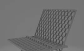 Hex shaped tablet/Ipad/Phone holder