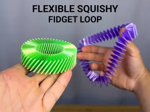 Flexible Squishy Fidget Loop