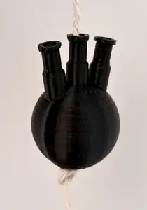 3 Neck Round Bottom Flask Bead