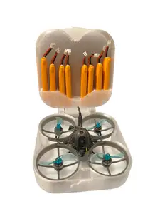 75mm Whoop FPV Drone Travel Case + 1S Battery Storage