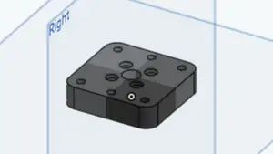 Number 4 Fan Weapon Motor Mount