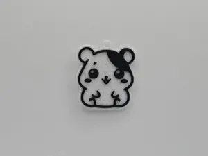 Cute Hamster Keychain