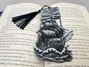 Black Pearl, Pirate Ship Bookmark