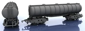OO Scale Train - Tanker Type 2 - Long Length