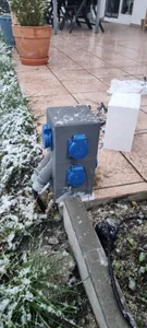 modular socket tower IP 44 for outdoors