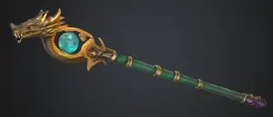 Dragon’s Fang Wizard Staff – Channel Your Inner Sorcerer!