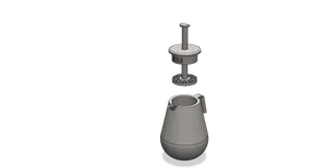 French Coffee Press - kids toy